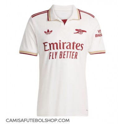 Camisa de time de futebol Arsenal Cristhian Mosquera #3 Replicas 3º Equipamento 2025-26 Manga Curta Camisa de time de futebol Arsenal Cristhian Mosquera #3 Replicas 3º Equipamento 2025-26 Manga Curta